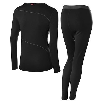Превью  Комплект термобелья LOEFFLER Transtex Merino Women Black (21/22)